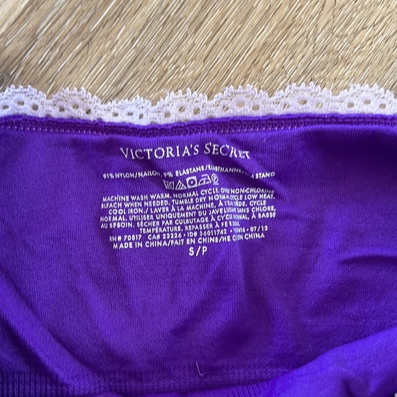 Victoria’s Secret Royal Purple Sleep Top Size Small NWOT - Picture 4 of 8